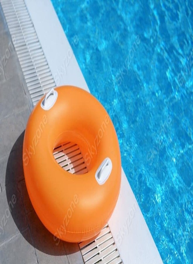 Skyzone Inflatable Pool Floats for Adult Children Kids Swim Ring Tube Toys for Swimming Pool Outdoor Beach Party (Multi Color) - Image 2